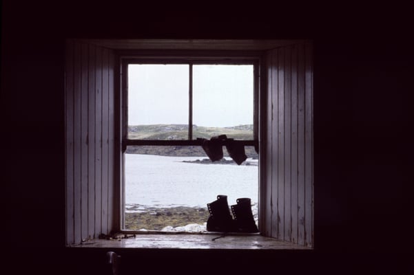 Dieses Fenster war zugleich Eingang
