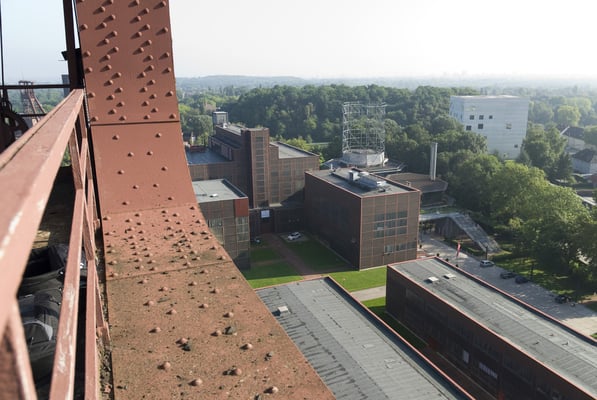 Casino Zollverein (Bildmitte), August 2008