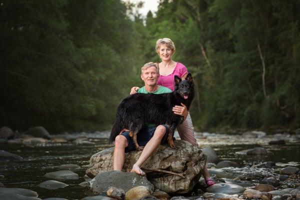 Ayla mit Daniel und Marlies