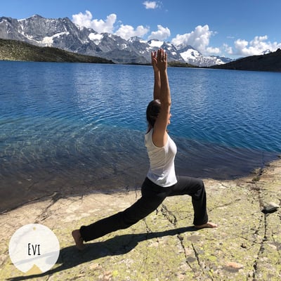 Evi Dietrich, Yoga, Portrait, yogaengadin, evidietrich