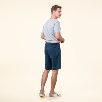 Living Crafts Sweat Short blau