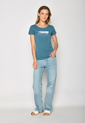 Damen Shirt von Greenbomb mit Motiv Meer