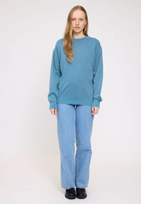 25313202_natural-dye-storm-blue mazine Genderless Natural Dye Sweatshirt