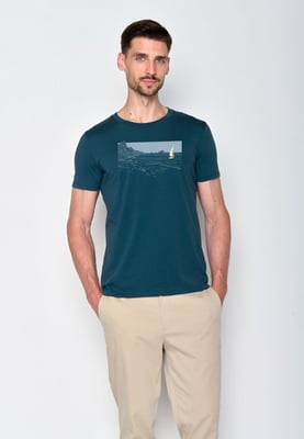 Herren Shirt von Greenbomb mit Motiv Meer