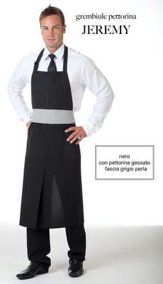 Ariell divise da lavoro grembiuli pettorine per Ristorazione Bar Catering personalizzati con il tuo logo senza minimi quantitativi