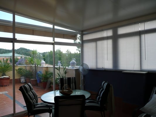 Interior  del cerramiento.