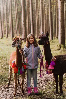 Familienzeit in der Natur: Alpakas, Wald und ganz viel Ruhe
