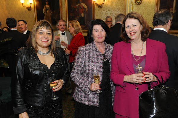 Guests at the reception for Secretary-General and launch of 'Friends of the Commonwealth'