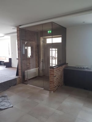 Windfang im Eingangsbereich