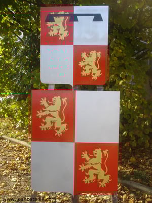 Blasons sur contrepaqués extérieurs de 30mm et 18mm