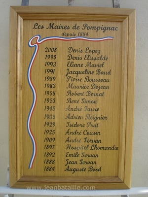 lettres peintes sur bois massif vernis