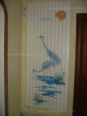 Décor sur radiateur