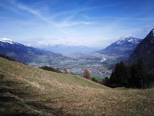 Im Tal unten Mäls und Balzers