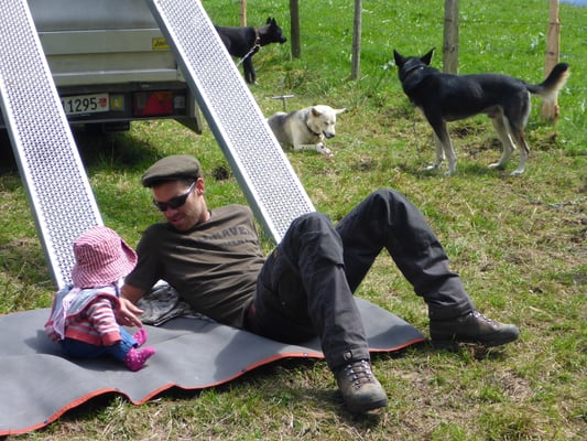 Alva mittendrin und voll dabei ;-)