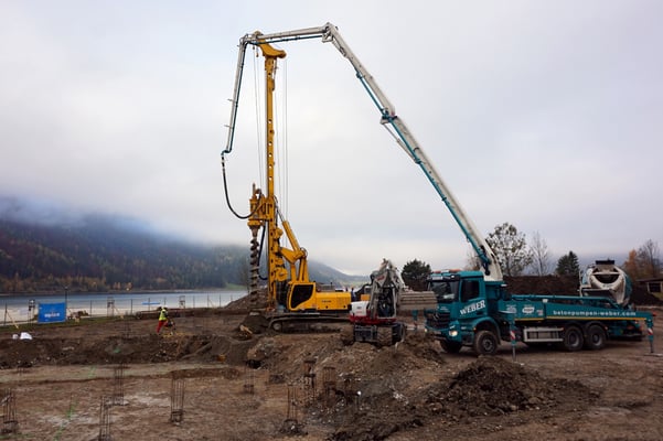 Gründung auf SOB-Pfählen