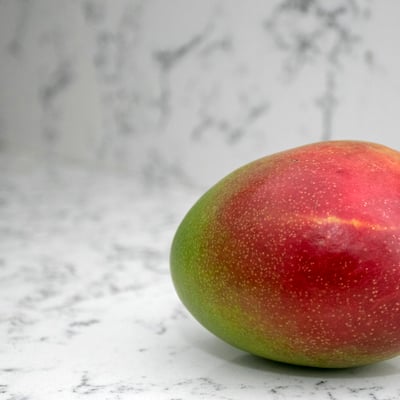 Engineered quartz wall in the kitchen