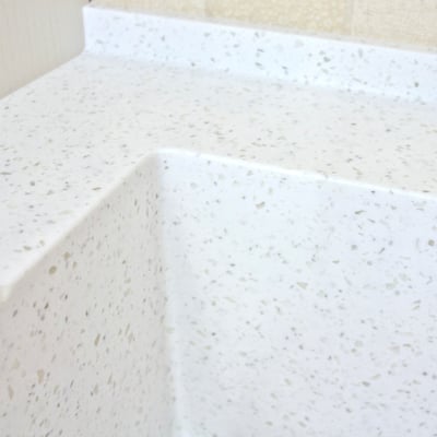 Lieto akmens plautuvės kraštas su borteliu / gamintojas: Gforma