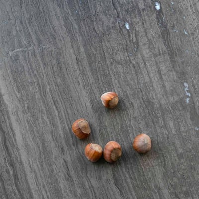 Rudas marmuras su smulkiu juostuotu raštu 