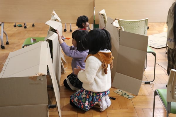 おばけ動物めいろ準備中２