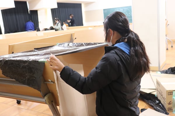 ホーンデットホテル準備中