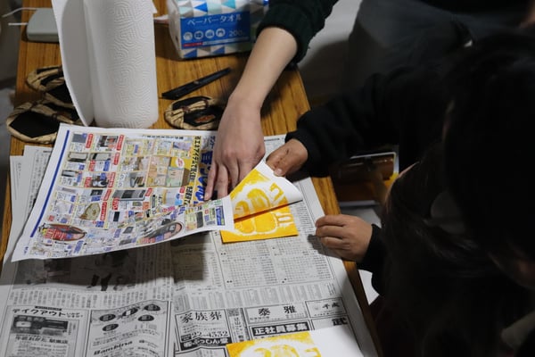 年賀状づくりに挑戦