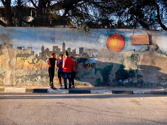 The walls of Palestine © François Struzik - simply human 2015- Bethlehem Aida refugee camp