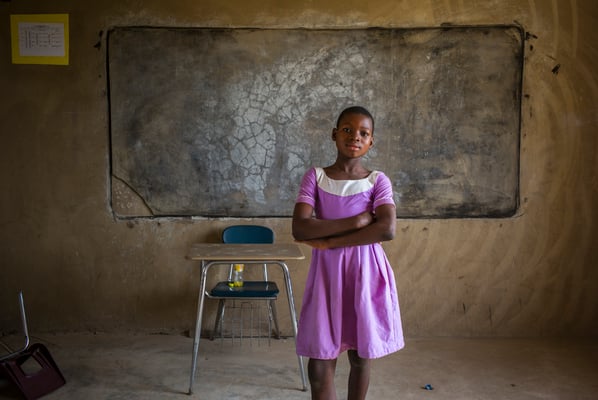 Girls school dropout - Ghana © François Struzik - simply human 2018