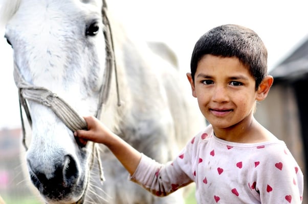 Rroma kids - Terre des hommes - Romania © François Struzik - simply human 2008