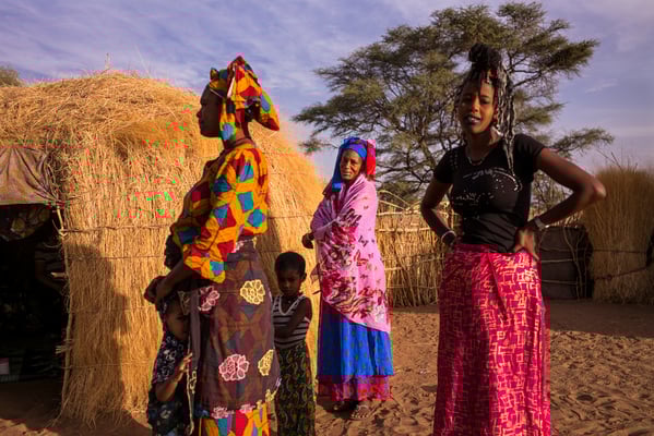 Dahra,  small scale milk producer, SOS Faim - Djolof, Senegal © François Struzik - simply human 2017