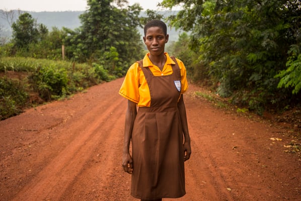 Girls school dropout - Ghana © François Struzik - simply human 2018
