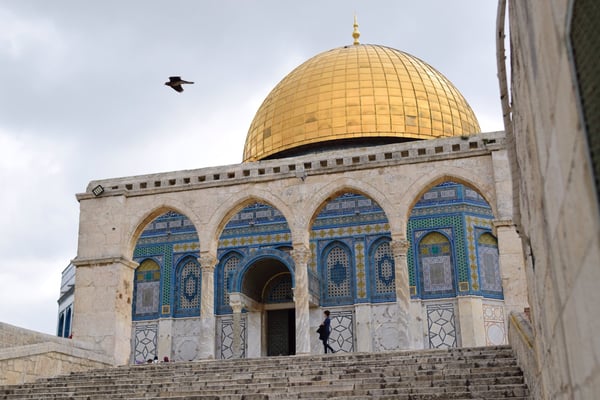 Esplanade des mosquées, Jerusalem © Olga Struzik Pränting, 2019