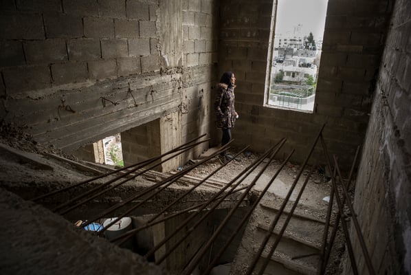 Images adolescentes - "Les Passeurs du réel" © François Struzik - simply human - Bethlehem, Aida camp, Palestine