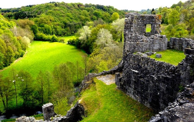 The castles of Meuse and Condroz © François Struzik - simply human 2009 - Belgium - Château de Montaigle