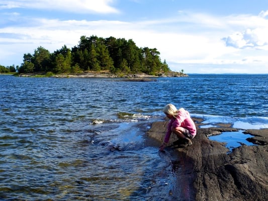 Paddling in Dalsland - Sweden - © François Struzik - simply human 2013