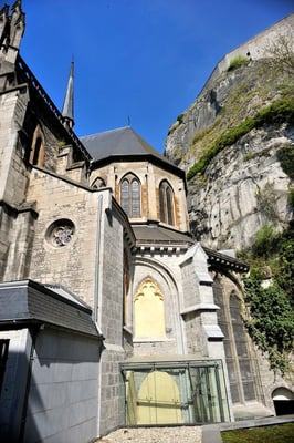 Dinant, a town full of history - © François Struzik - simply human 2015 - Belgium- Cathedral