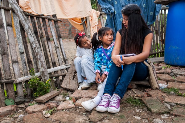 Working with Young reporters for Plan International Belgium, Nathaly, Ecuador © François Struzik - simply human 2017