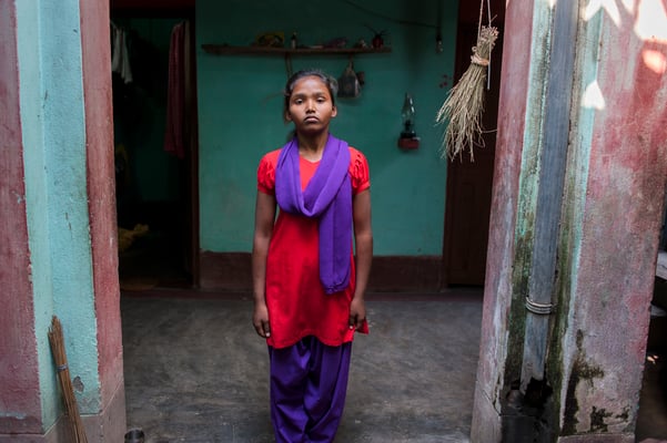 Images adolescentes - "Les Passeurs du réel" © François Struzik - simply human - Bihar, India