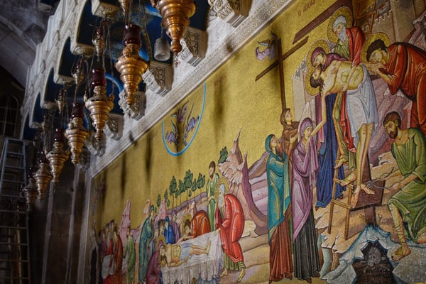 Saint Sepulchre, Jerusalem © Olga Struzik Pränting, 2019