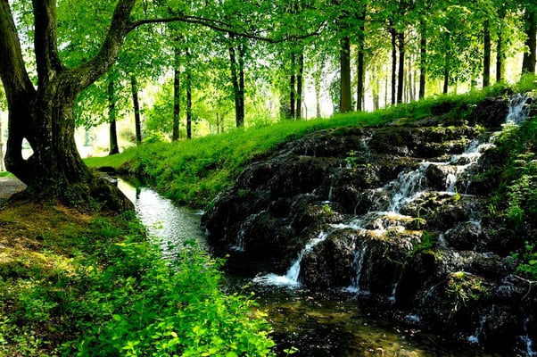 The castles of Meuse and Condroz © François Struzik - simply human 2009 - Belgium - Jardins d'Annevoie