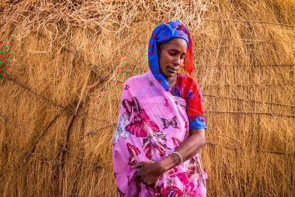 Dahra,  small scale milk producer, SOS Faim - Djolof, Senegal © François Struzik - simply human 2017