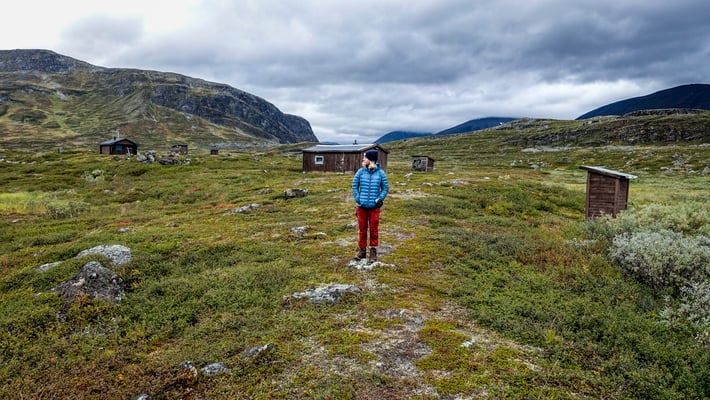 Kungsleden, Lapland, Sweden  © François Struzik - simply human 2018 - Singi stugorna