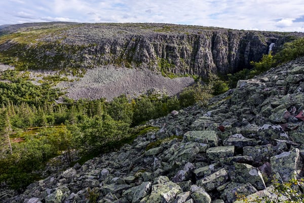 Hiking in Fulufjället, Dalarna, Sweden © François Struzik - simply human 2017