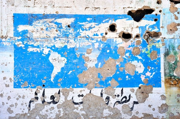 The walls of Palestine © François Struzik - simply human 2015 - Gaza