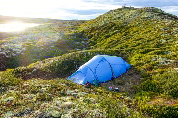 Hiking in Fulufjället, Dalarna, Sweden,  Tangsjön Abisko Lightweigh Fjällräven © François Struzik - simply human 2017