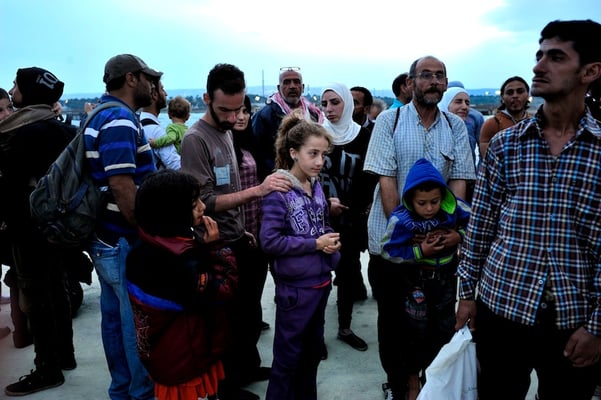 Minor migrants crossing the mediterranean sea: migration to Sicily - Italy © François Struzik - simply human 2014