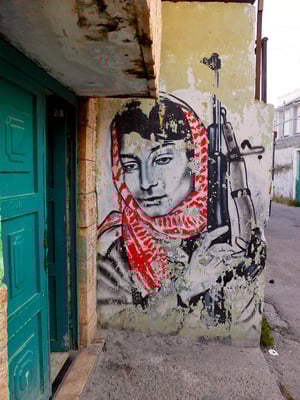 The walls of Palestine © François Struzik - simply human 2015 - Bethlehem Aida refugee camp