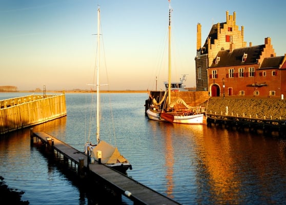Zeeland, connected islands © François Struzik - simply human 2013 - The Netherlands - Campveerse Toren, Veere