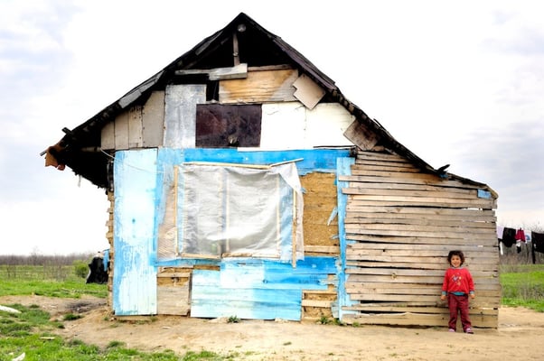Rroma kids - Terre des hommes - Romania © François Struzik - simply human 2008