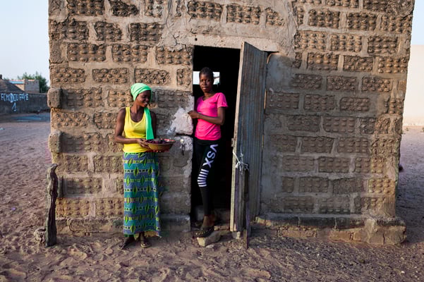 Dahra,  small scale milk producer SOS Faim - Djolof, Senegal © François Struzik - simply human 2017