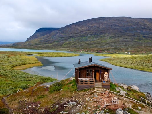 Kunglseden in Lappland - Sweden - Alesjaure sauna © François Struzik - simply human 2015